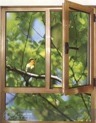 鋼塑共擠平開窗 洋光門窗中的鋼結構件優勢解析